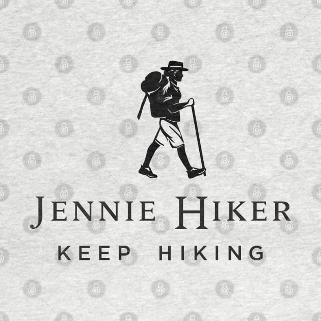 Johnnie walker hiking -Jennie Hiker Keep Hiking by Dashu